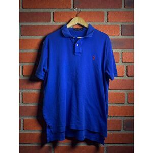 Polo Ralph Lauren Classic Polo Shirt – Royal Blue – Men’s XL